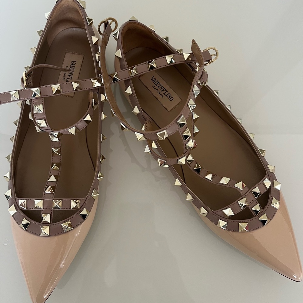 Valenflino Caged Ballet Flat